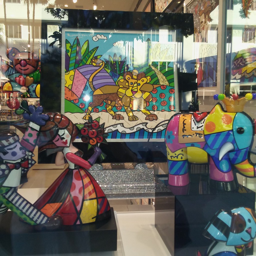 Britto Art showcase